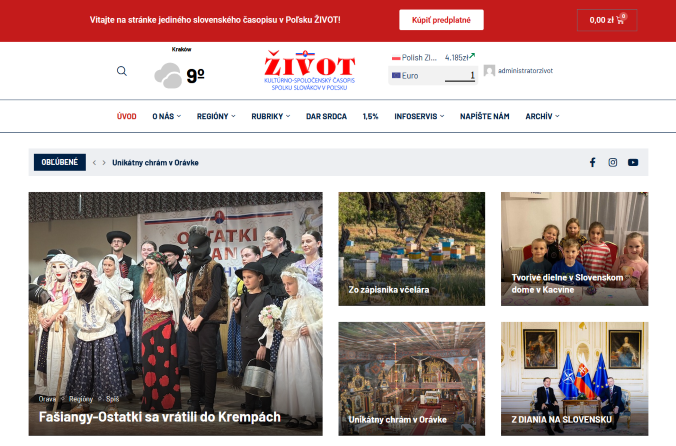 Zivot web