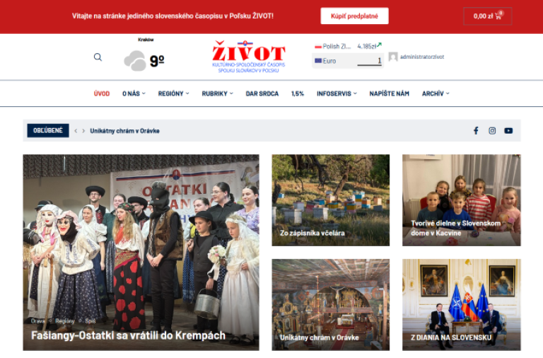 Zivot web